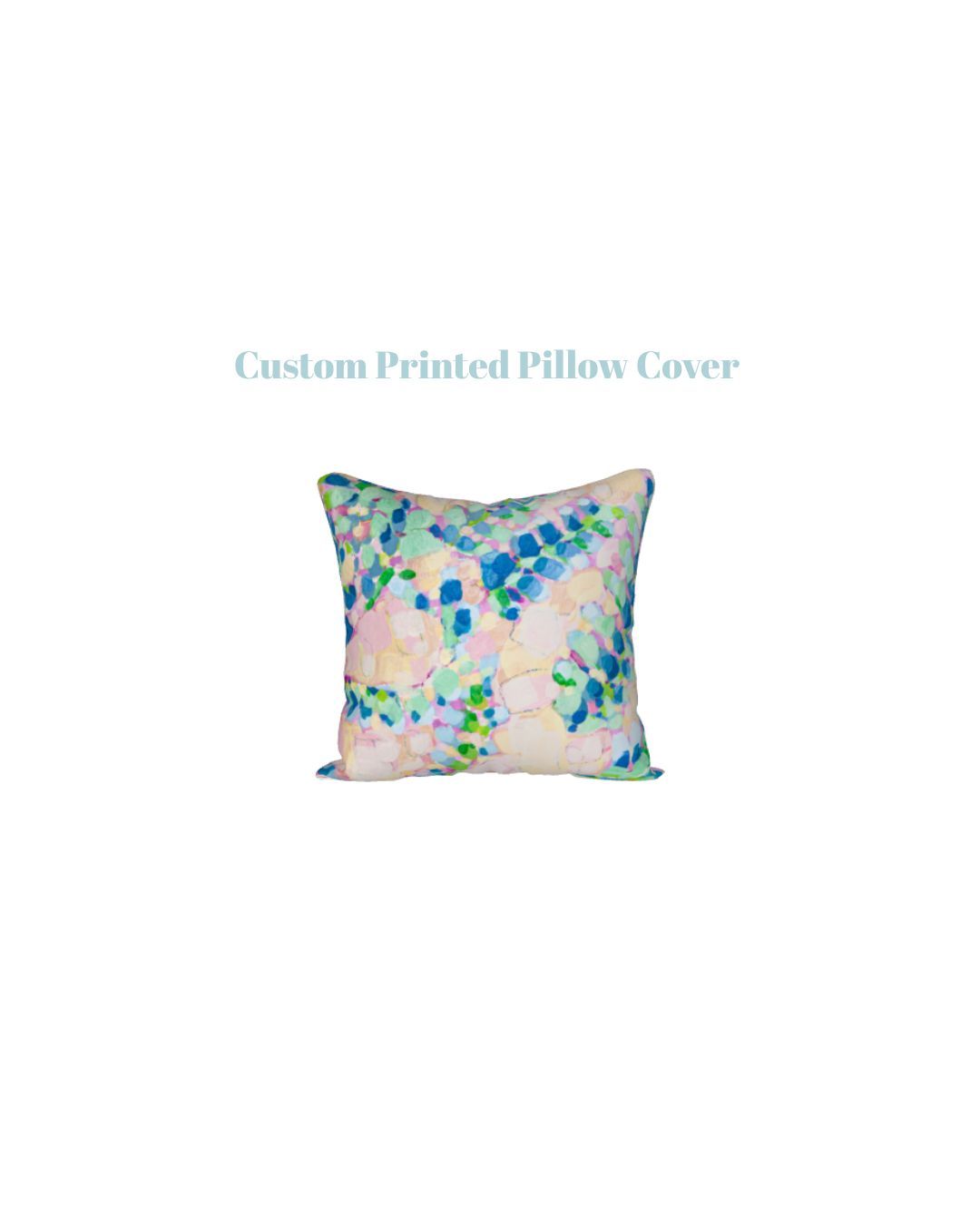 Custom Printed Pillow Cover