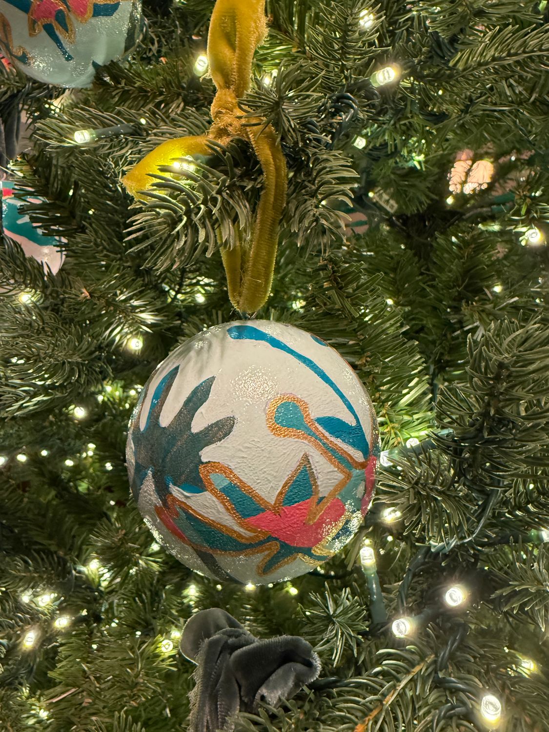 Paintings in the Round - Light Blue