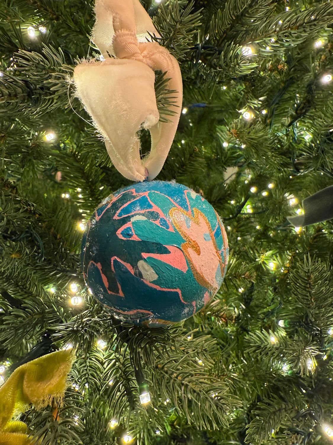 Paintings in the Round - Blue