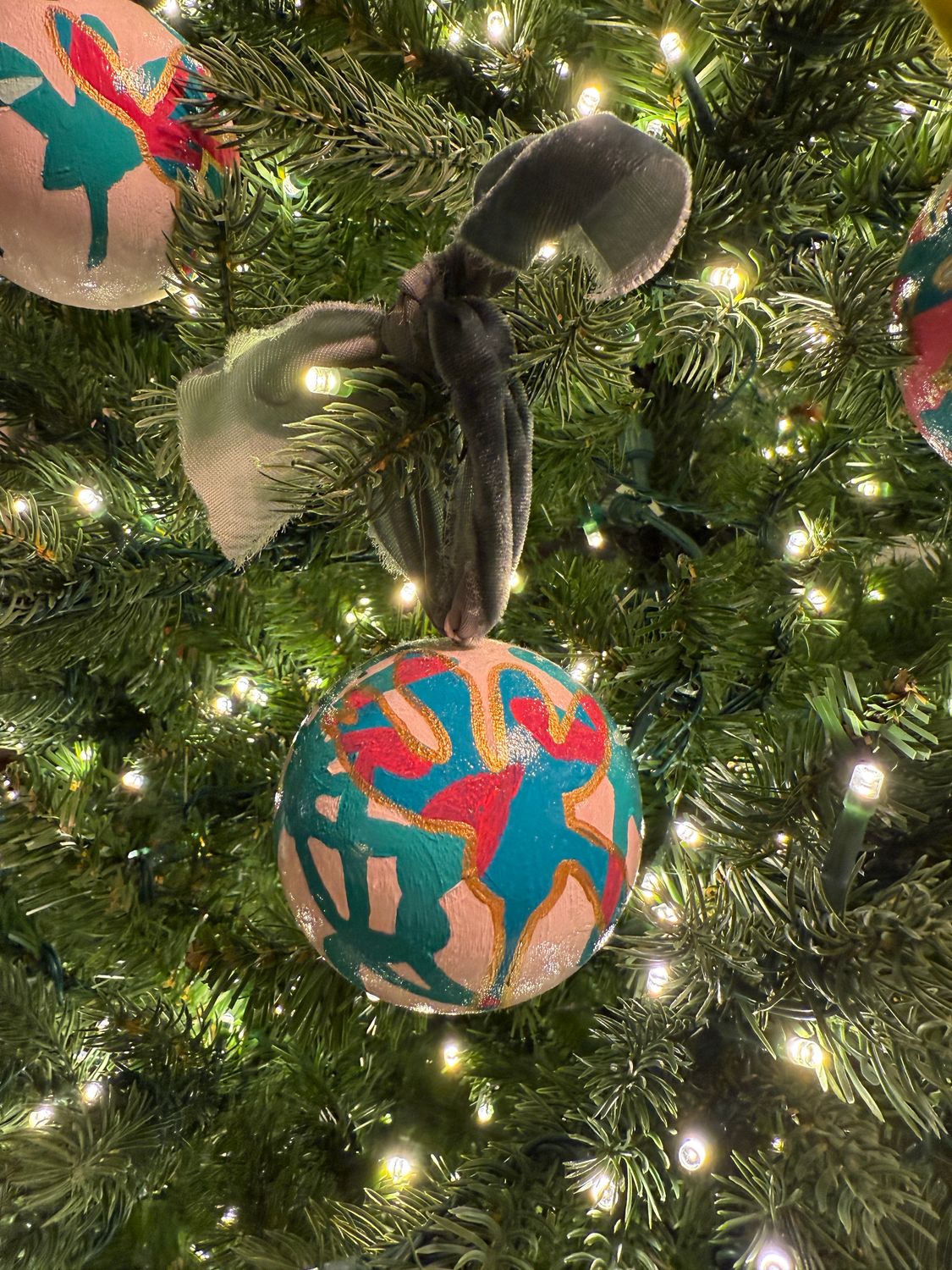 Paintings in the Round - Pink