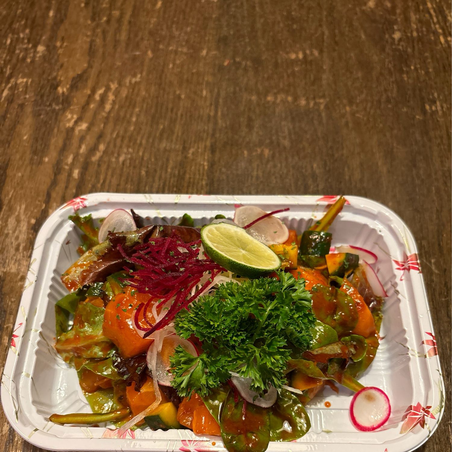 Spicy Salmon Sashimi