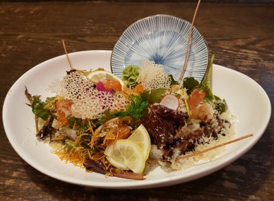 Spicy Salmon Bomb Roll