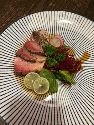 Hamachi Tataki (4 pcs)