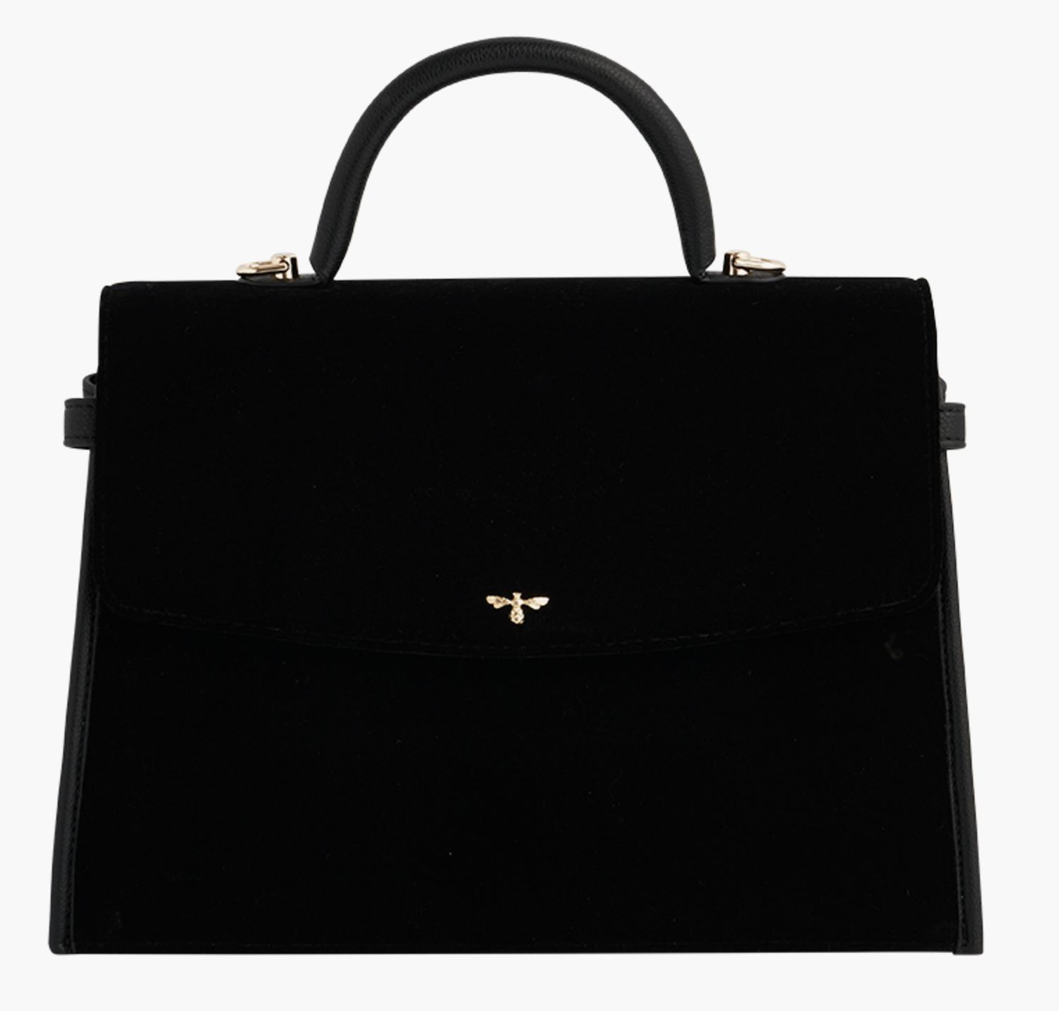 Black Wilderness Medium Shoulder Bag
