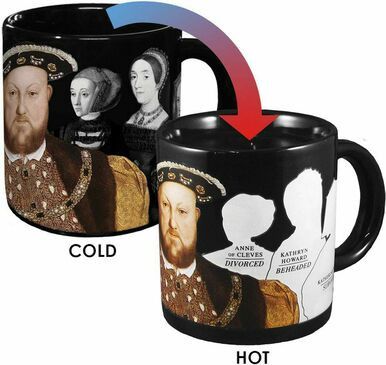 Henry VIII and Disappearing Wives Mug.