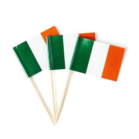 Irish Flag Toothpicks