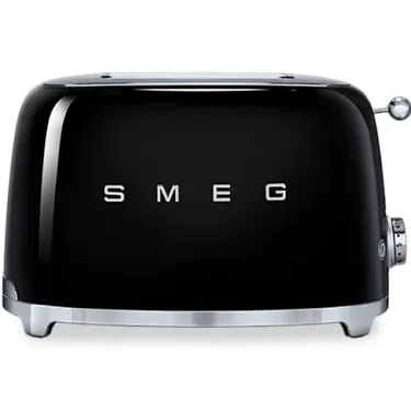 Smeg 2 Slice Toaster Black