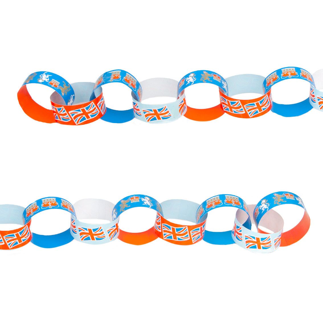 Union Jack Paper Chains