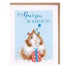 Wrendale Card It's Guinea Be a Great Day