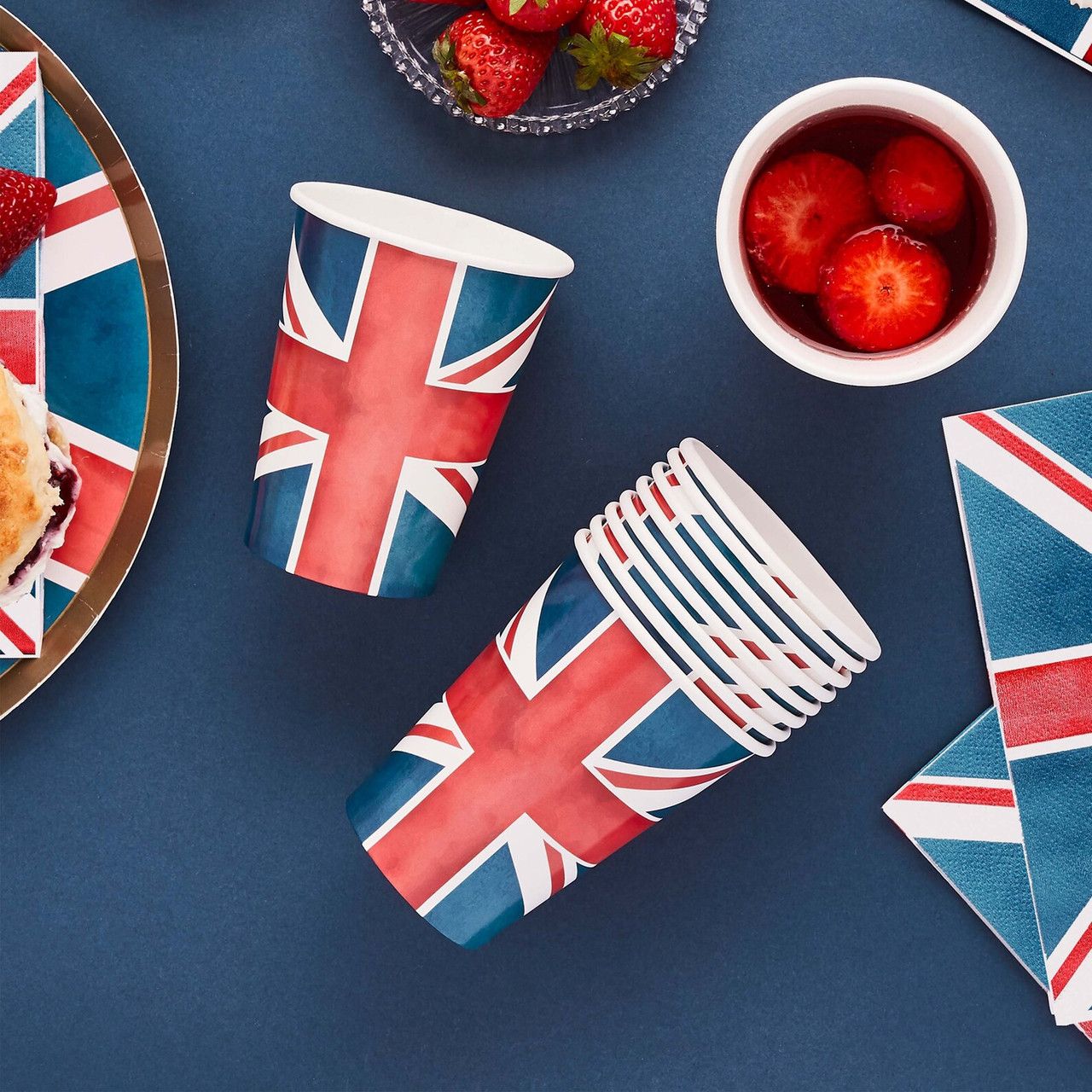 Paper Cups Union Jack