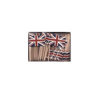 Union Jack Toothpick Flag 100 count