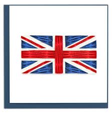Union Jack Flag Card