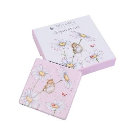 Wrendale Compact mirror Oops a daisy