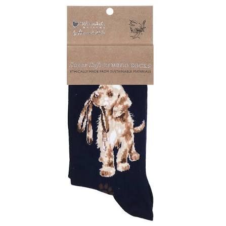 Wrendale Socks Navy, Dog