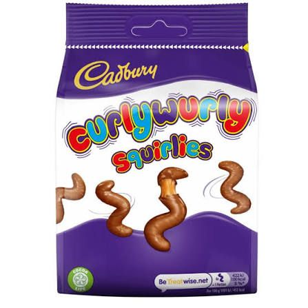 Cadbury Curly Wurly Squirlies