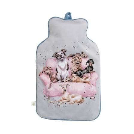 Wrendale Hot Water Bottle Dogs