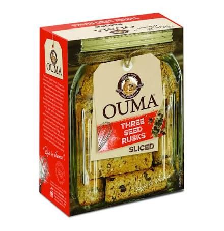 Ouma Three Seed Rusks sliced