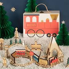Advent Calendar Meri Meri Wooden Railway Train
