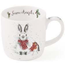 Gift Wrendale Mug Snow Angel