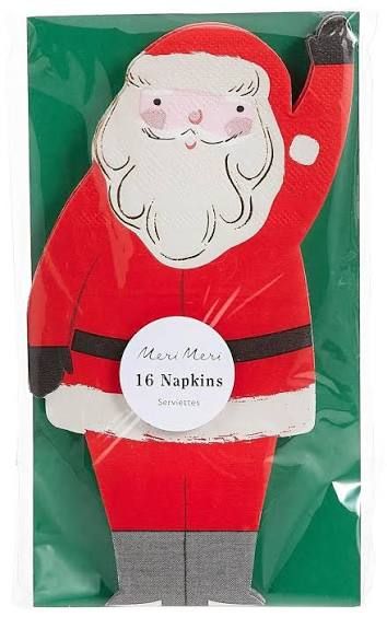 Meri Meri Jolly Christmas Santa Napkins