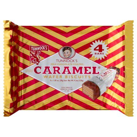 Tunnock's Caramel Wafer 4pkt