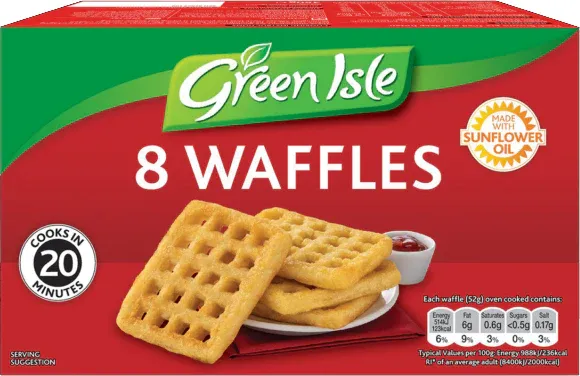 Green Isle Waffles IN STORE PICK UP ONLY