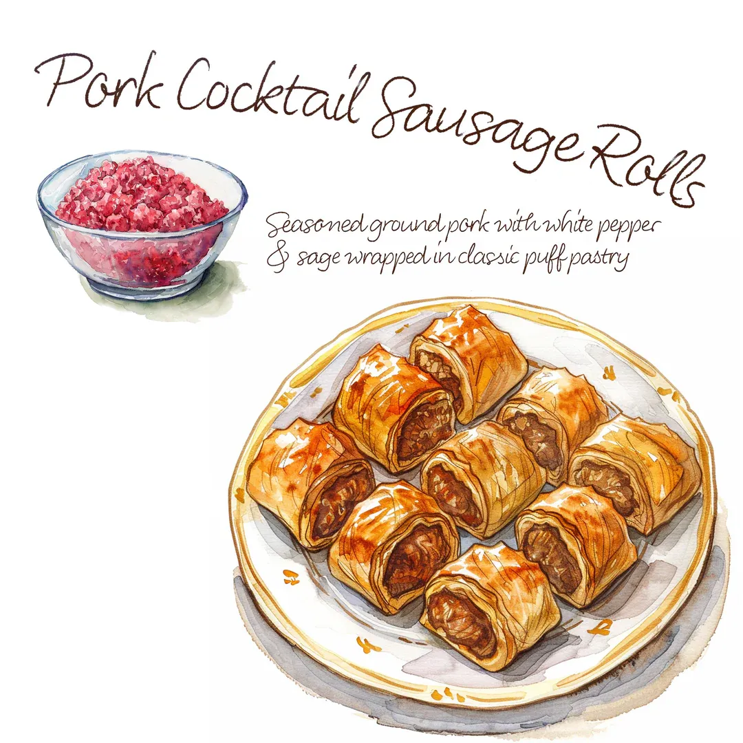 4&amp;20 Cocktail Pork Sausage Rolls IN STORE PICKUP ONLY