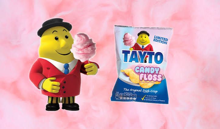 Tayto Candy Floss Crisps