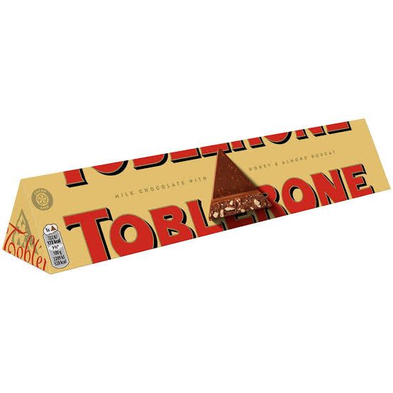 Chocolate Toblerone 100g Honey &amp; Nougat