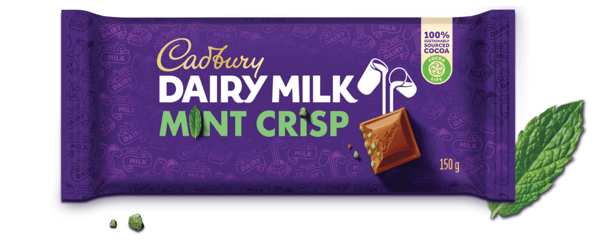 Cadbury Mint Crisp Dairy Milk