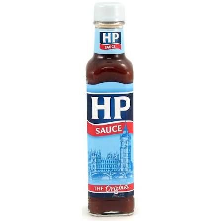 HP Sauce Glass Bottle
