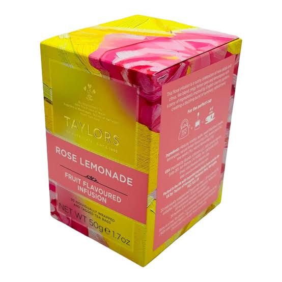 Taylors of Harrogate Rose Lemonade Tea