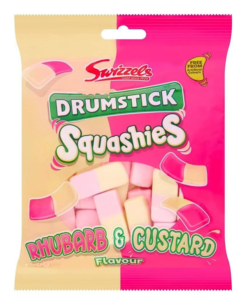 Squashies Drumstick Rhubarb &amp; Custard