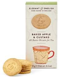 Elegant &amp; English Baked Apple &amp; Custard Biscuit