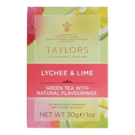 Taylors Lychee &amp; Lime Tea 20 Bags