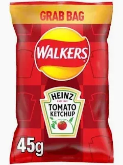 Walkers Tomato Ketchup Crisps