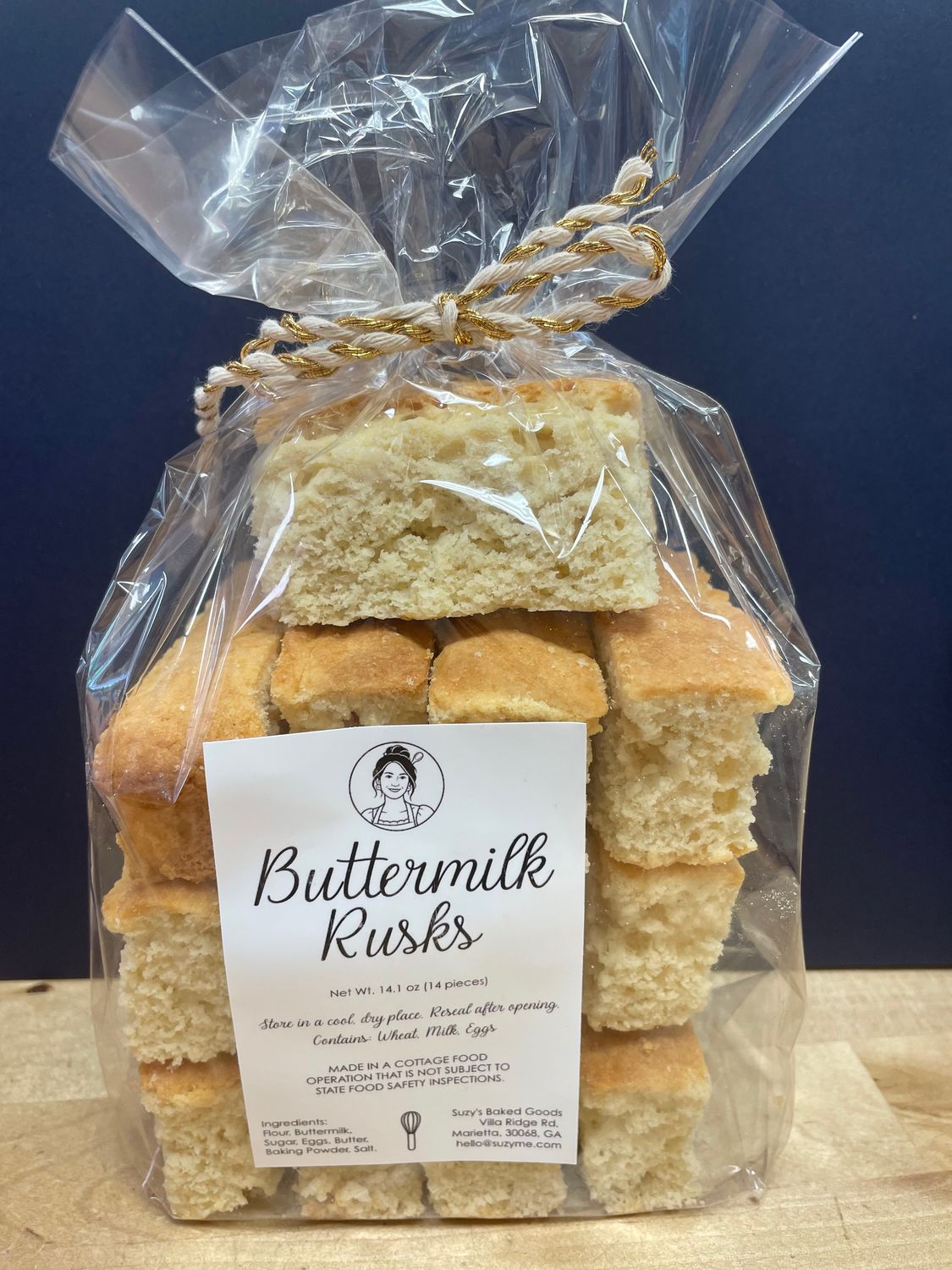 Suzy Bakes Buttermilk Rusks
