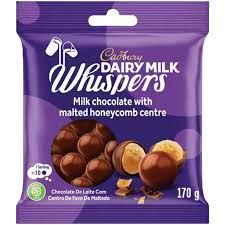 Cadbury Whispers Bag