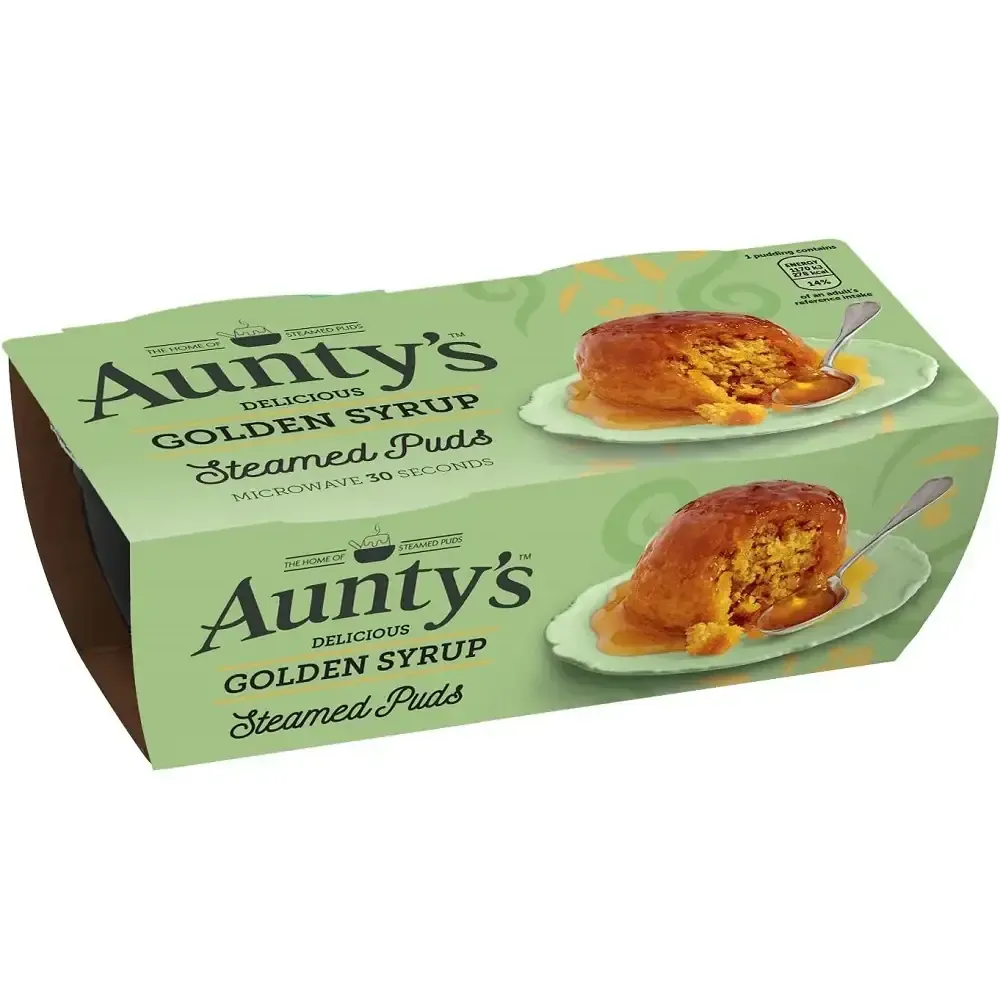 Aunty's Golden Syrup Steamed Puds