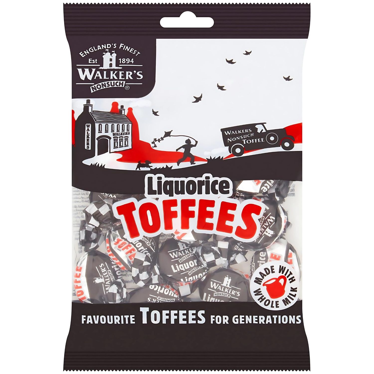 Walkers Liquorice Toffee