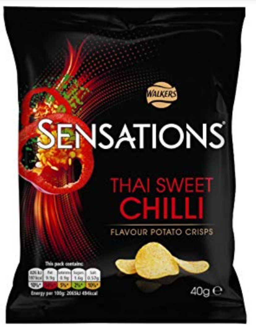 Walkers Sensations Thai Sweet Chilli