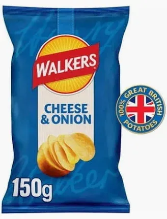 Walkers Cheese &amp; Onion Sharing Bag