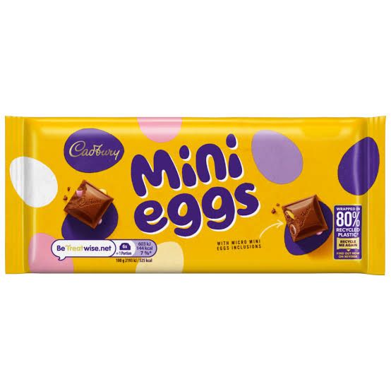 Cadbury Dairy Milk Mini Eggs Small Bar
