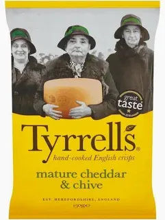 Tyrrells Mature Cheddar &amp; Chive
