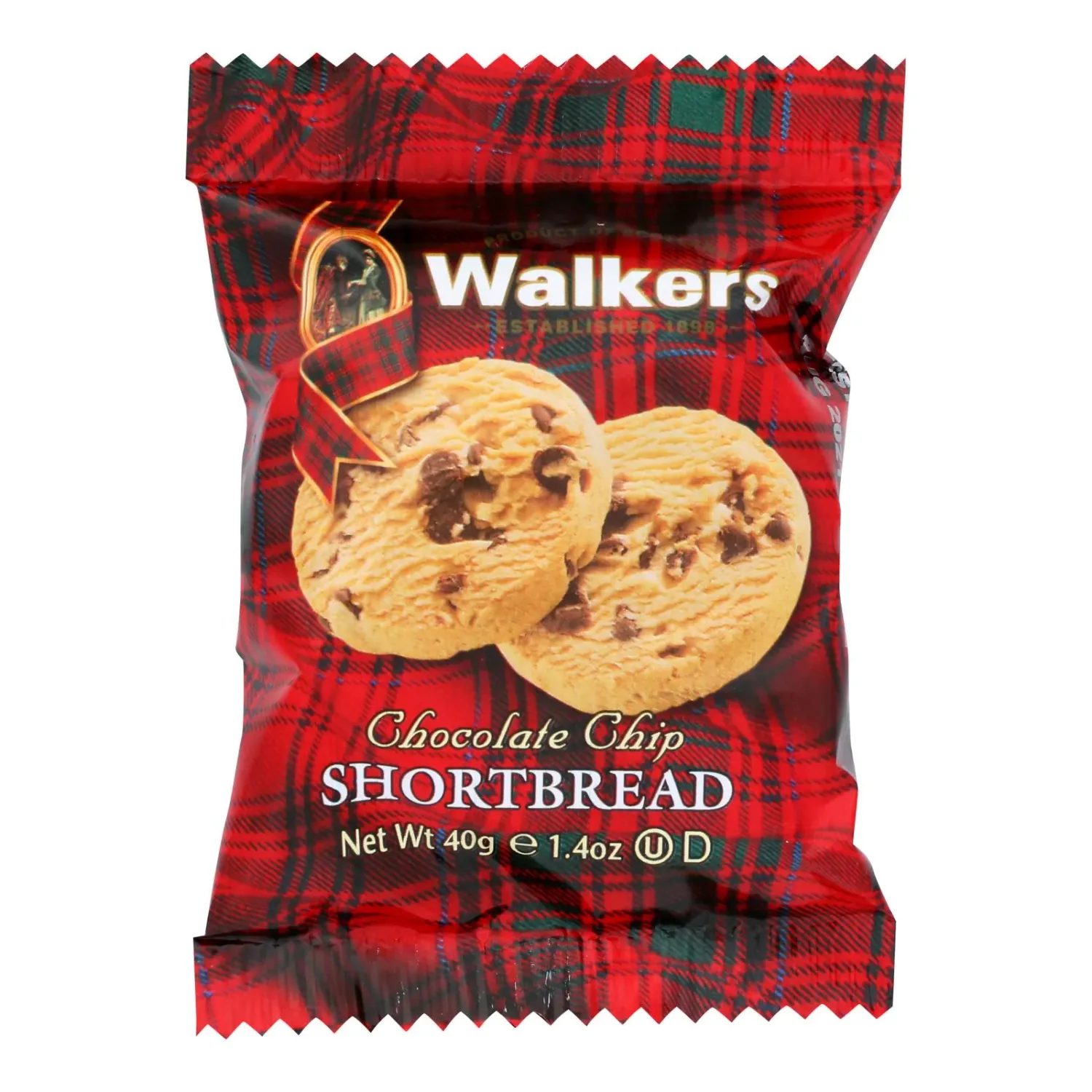 Walkers Chocolate Chip Shortbread 2pkt