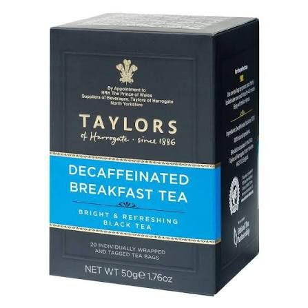 Taylors of Harrogate Decaffeinated Breakfast Tea