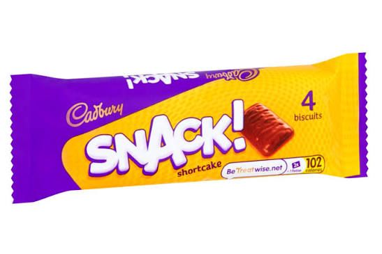 Cadbury Snack Shortcake