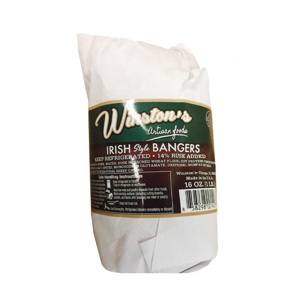 Winston's Irish Bangers IN STORE PICKUP ONLY