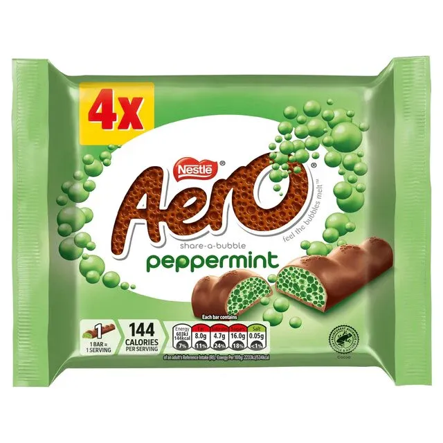 Nestle Aero Peppermint 4 Pack