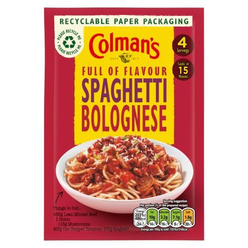 Colman's Spaghetti Bolognese